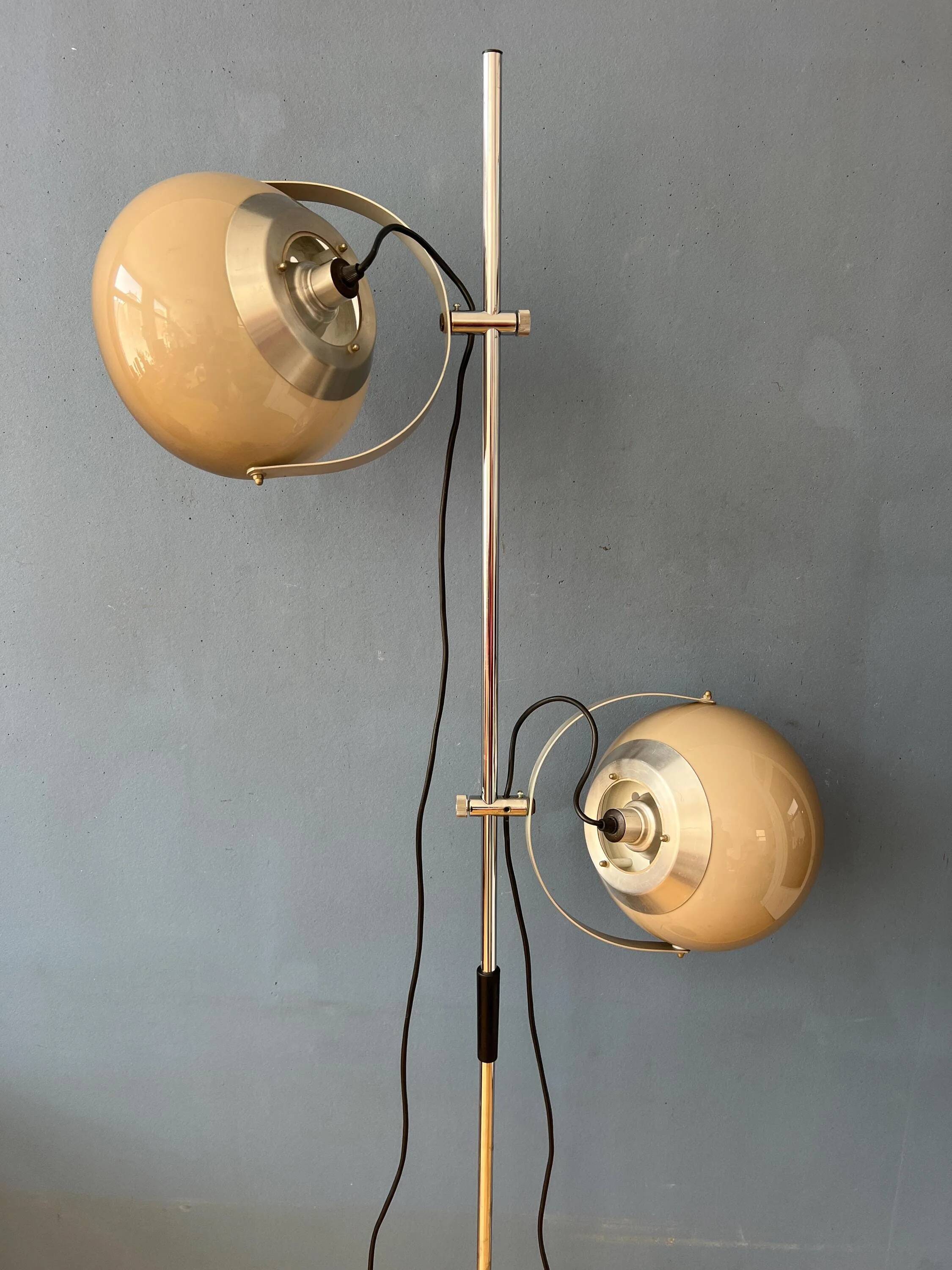 Space Age mushroom floor lamp Hala vintage Mid-Century