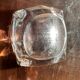 Small crystal ashtray Daum France - art-deco