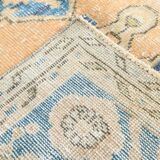 Large Blue Persian Area Rug, 206x294Cm