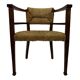 Art Deco chair minimalist oak wicker minimalist design