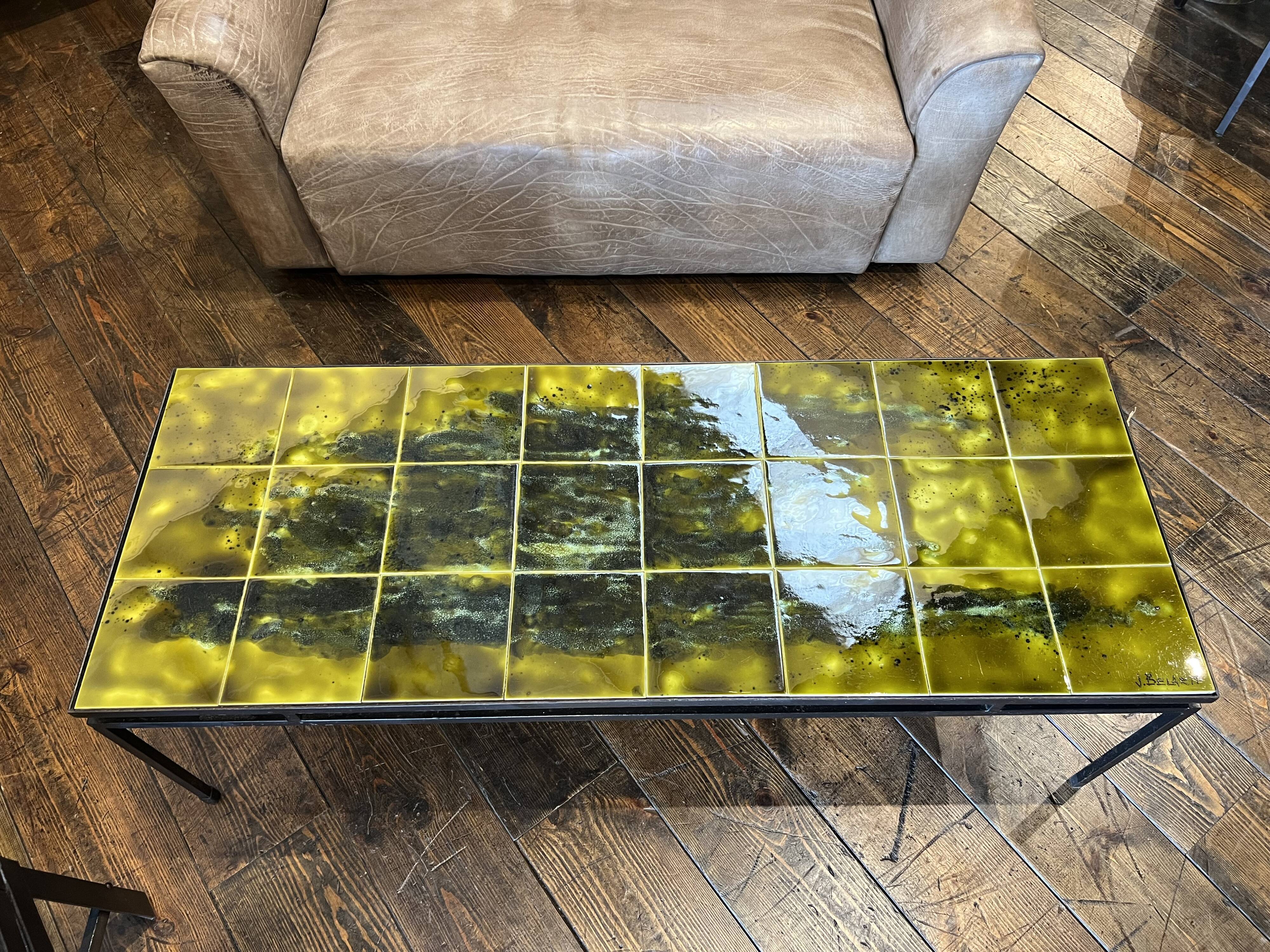 Vintage coffee table j. belarti