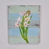 Painting on driftwood