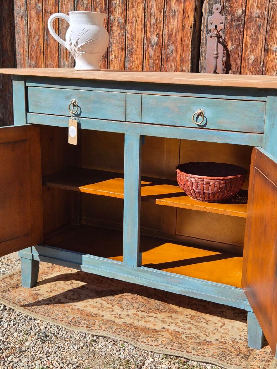 Renovated and distressed antique sideboard | Alexandre