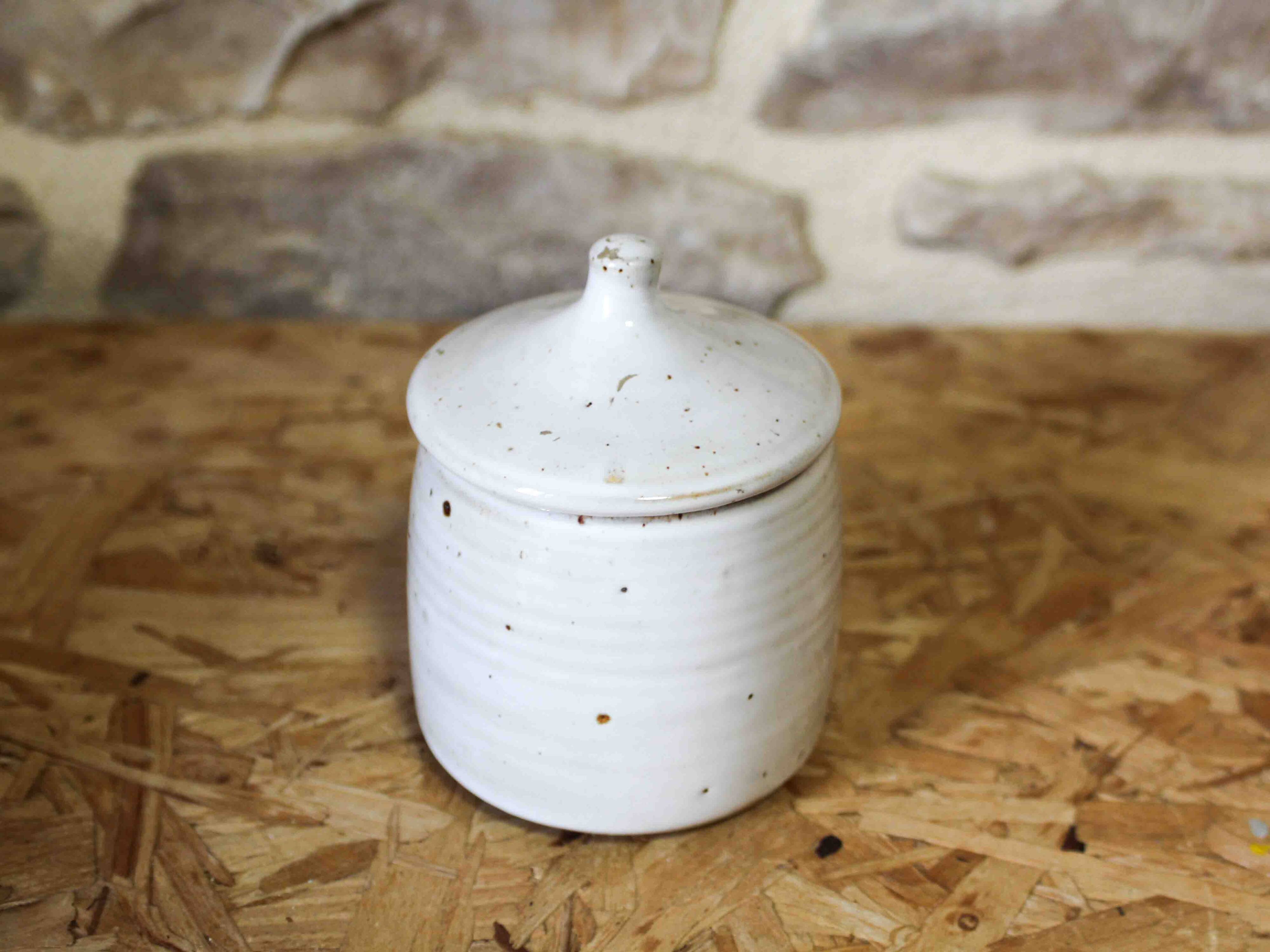Glazed stoneware coffee service by Yvonne Seyve and Josiane Chaudet.
