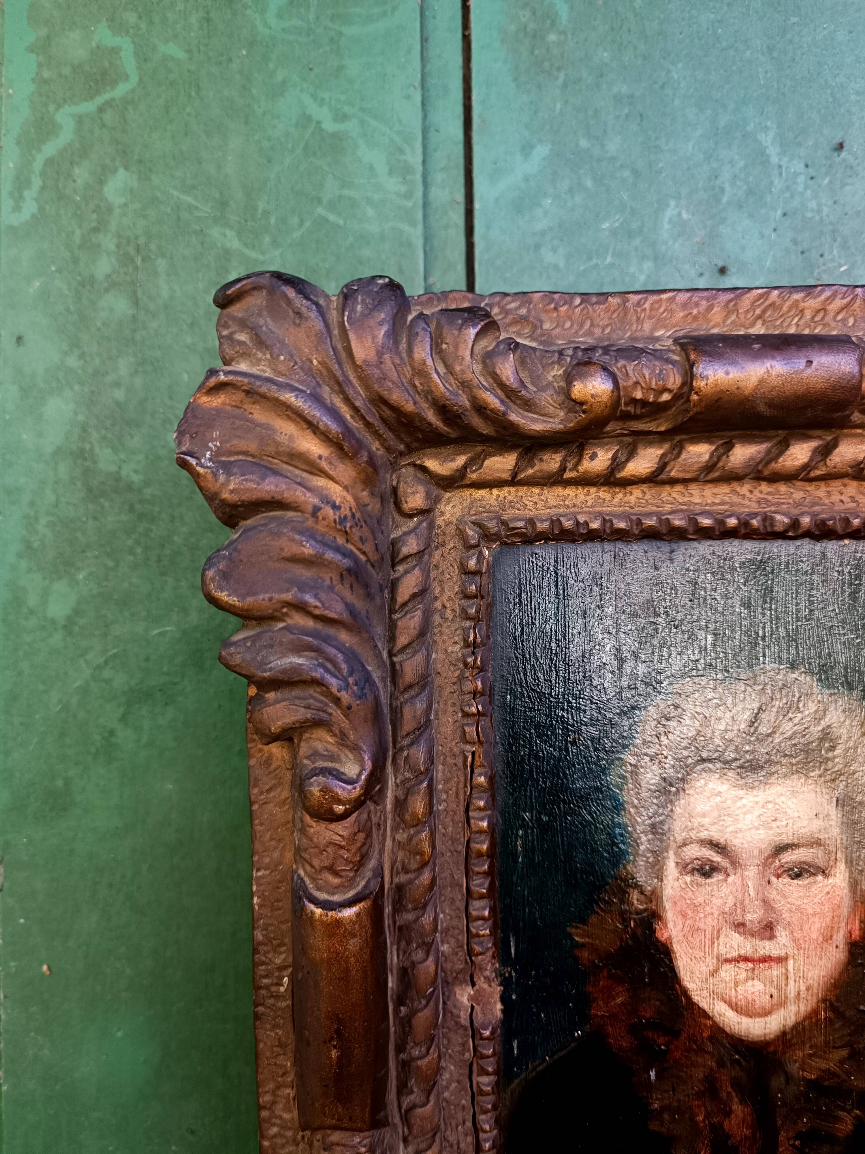 Oil portrait