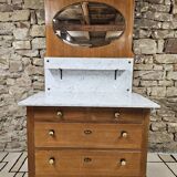 Vintage 1960s dressing table chest of drawers