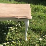 Small solid wooden coffee table