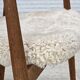 1960s, Danish design by Erik Kirkegaard, model 43, genuine sheepskin.