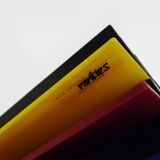 Reg Design Rarities Amsterdam Plexiglas Vase Memphis Milano 80s