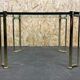 60s 70s brutalist bronze coffee table peter ghyczy coffee table space age design