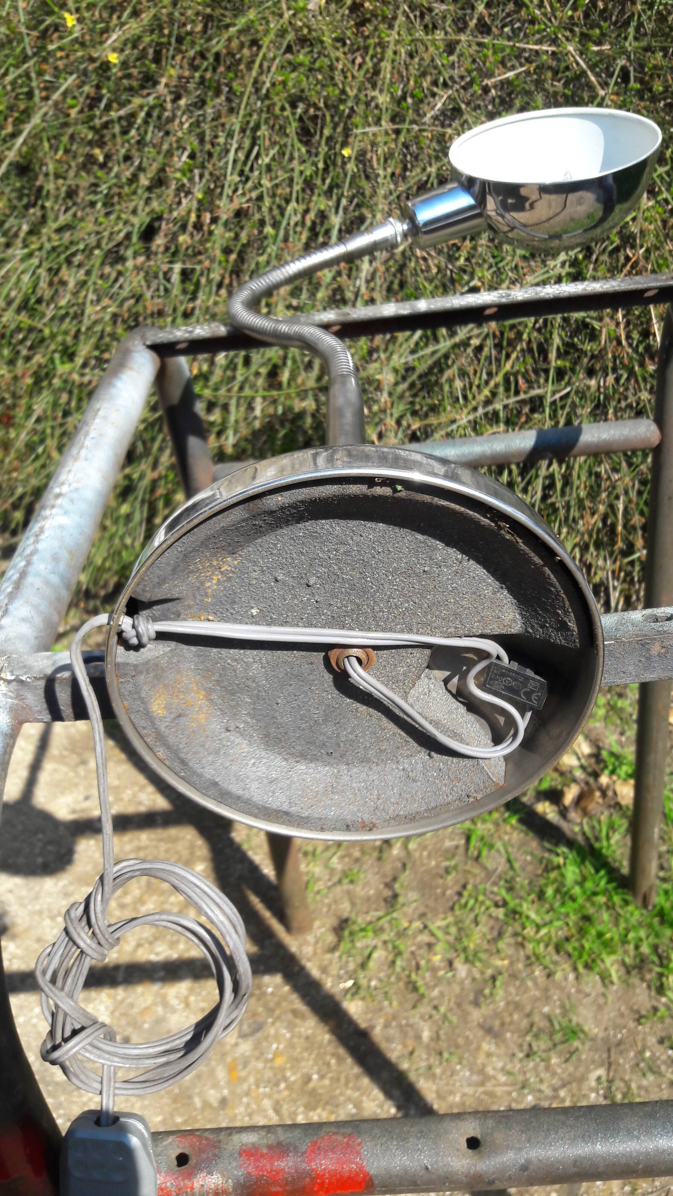 Jumo chrome lamp "50" to ask