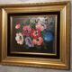Tableau bouquet de fleur avec cadre