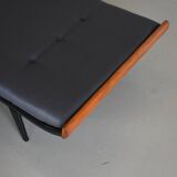 Mid Century Daybed Cleopatra Reupholstered Repainted