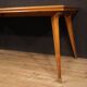 Table design italienne en bois du 20ème siècle