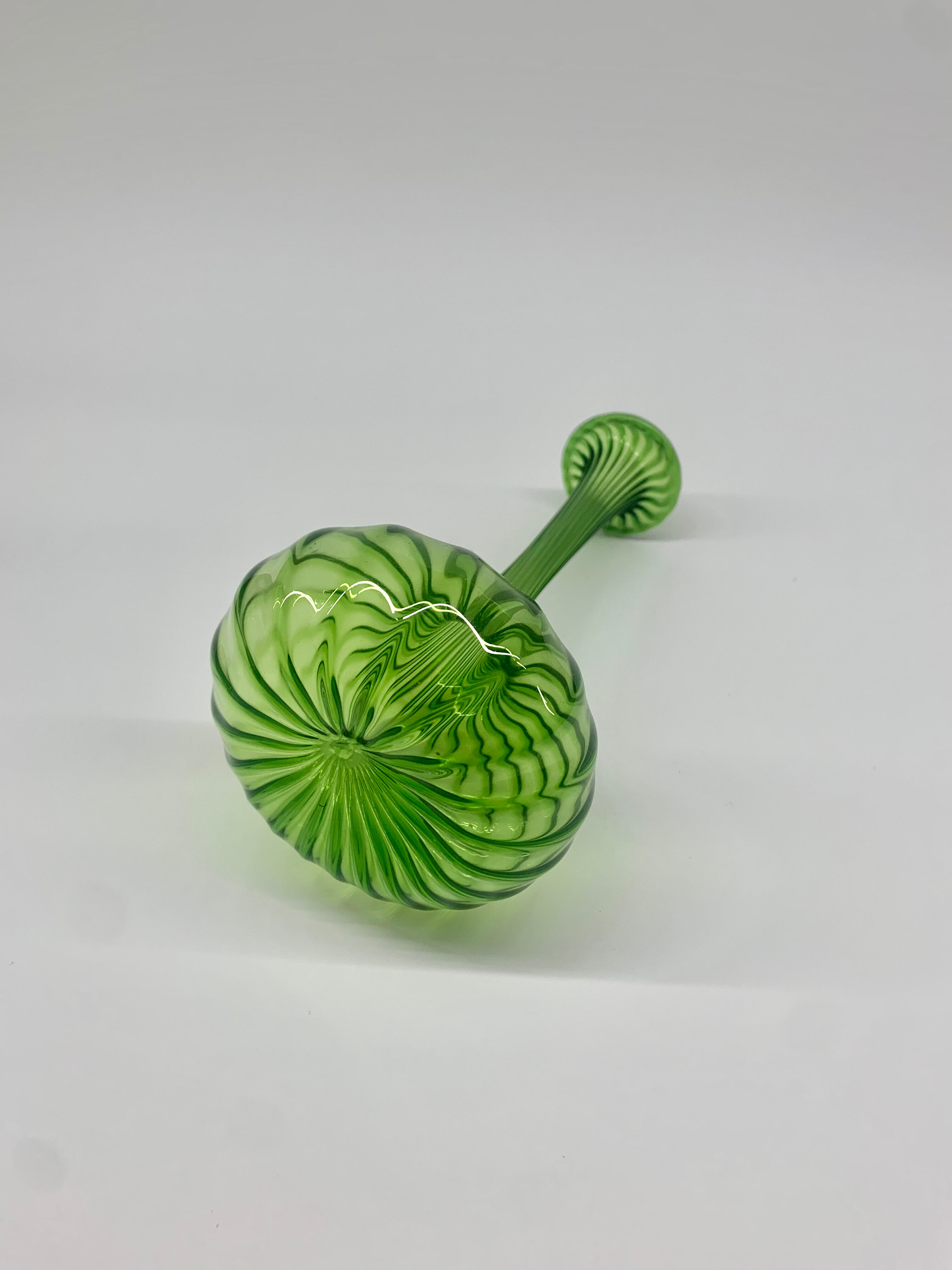Green Art Deco Vase, 1930s