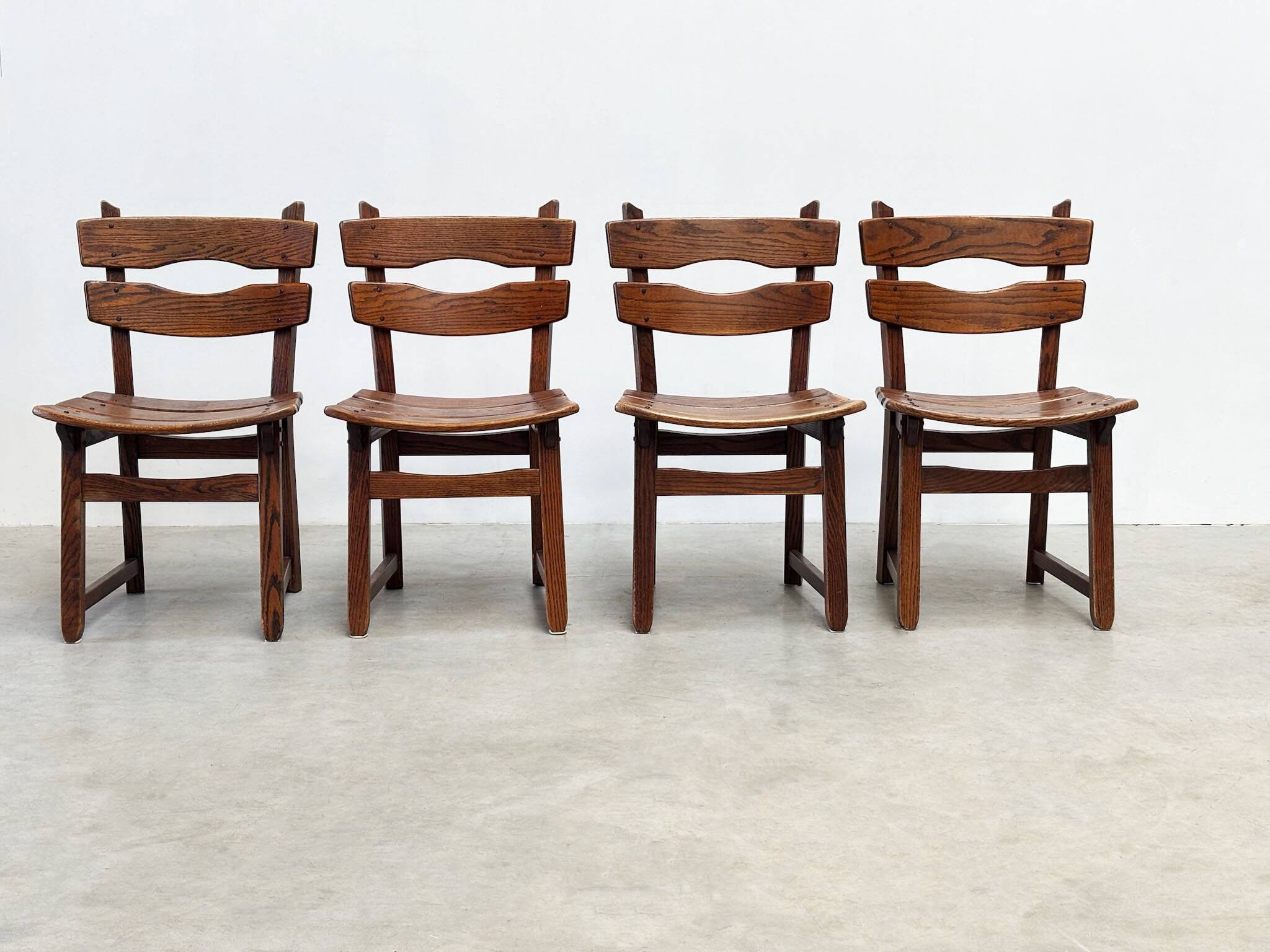 Set of four dining chairs by Dittmann & co