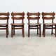 Set of four dining chairs by Dittmann & co