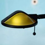 1980s Memphis desk lamp, space age vintage Ikea desk