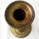 Pair of bronze candlesticks