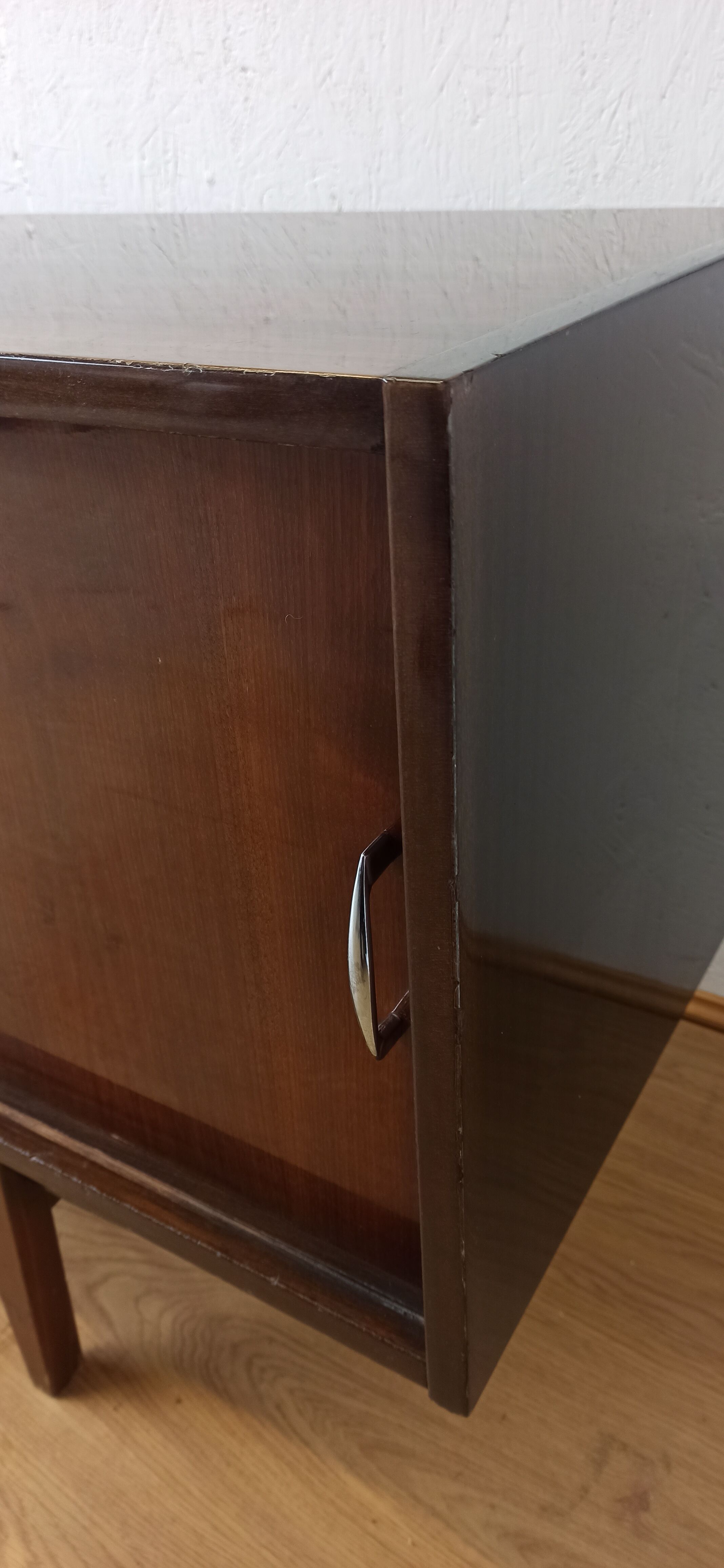 Modernist long sideboard of the 1970s