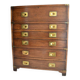 commode/secrétaire campagne militaire victorienne