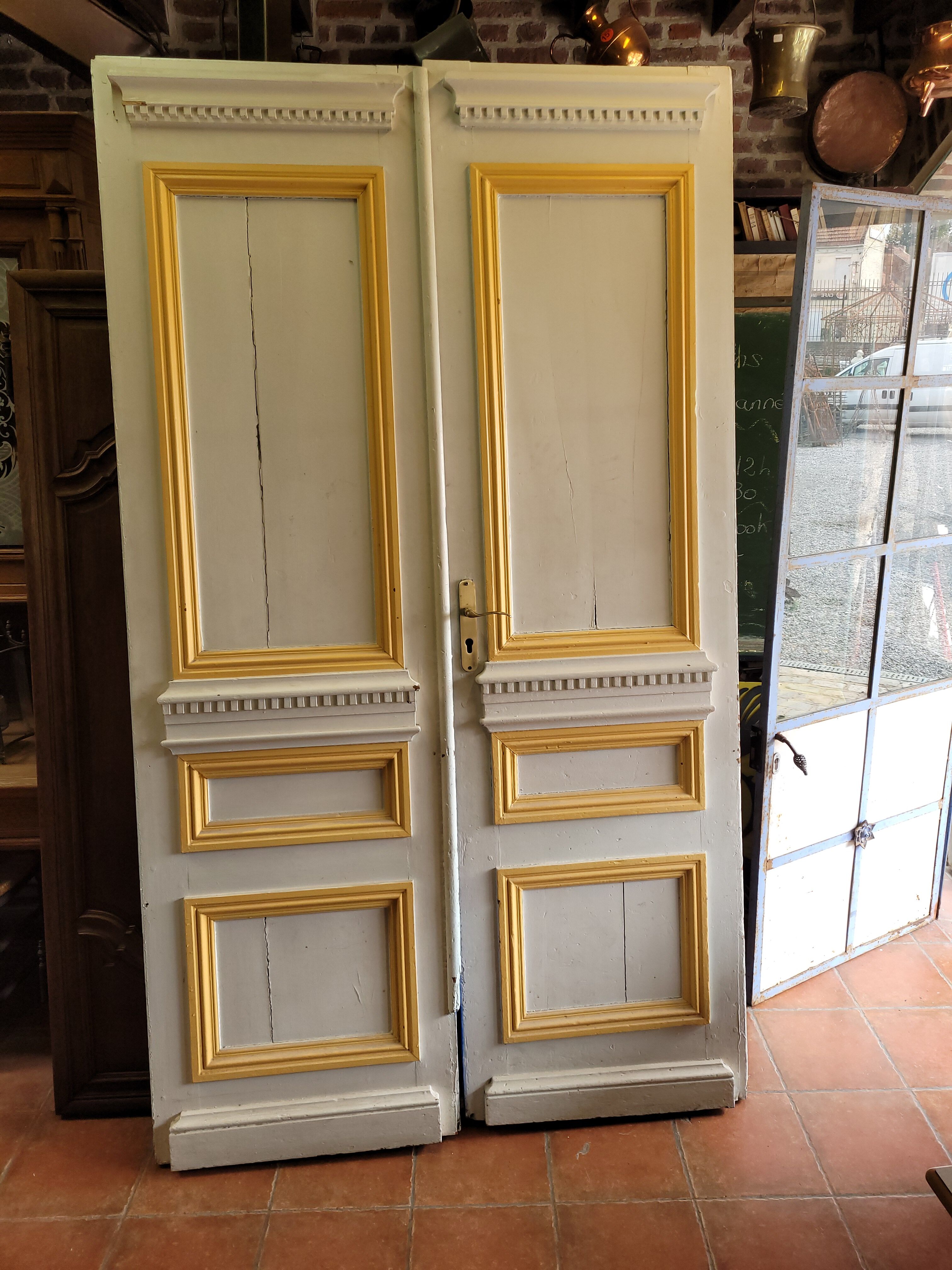 Pair of old doors