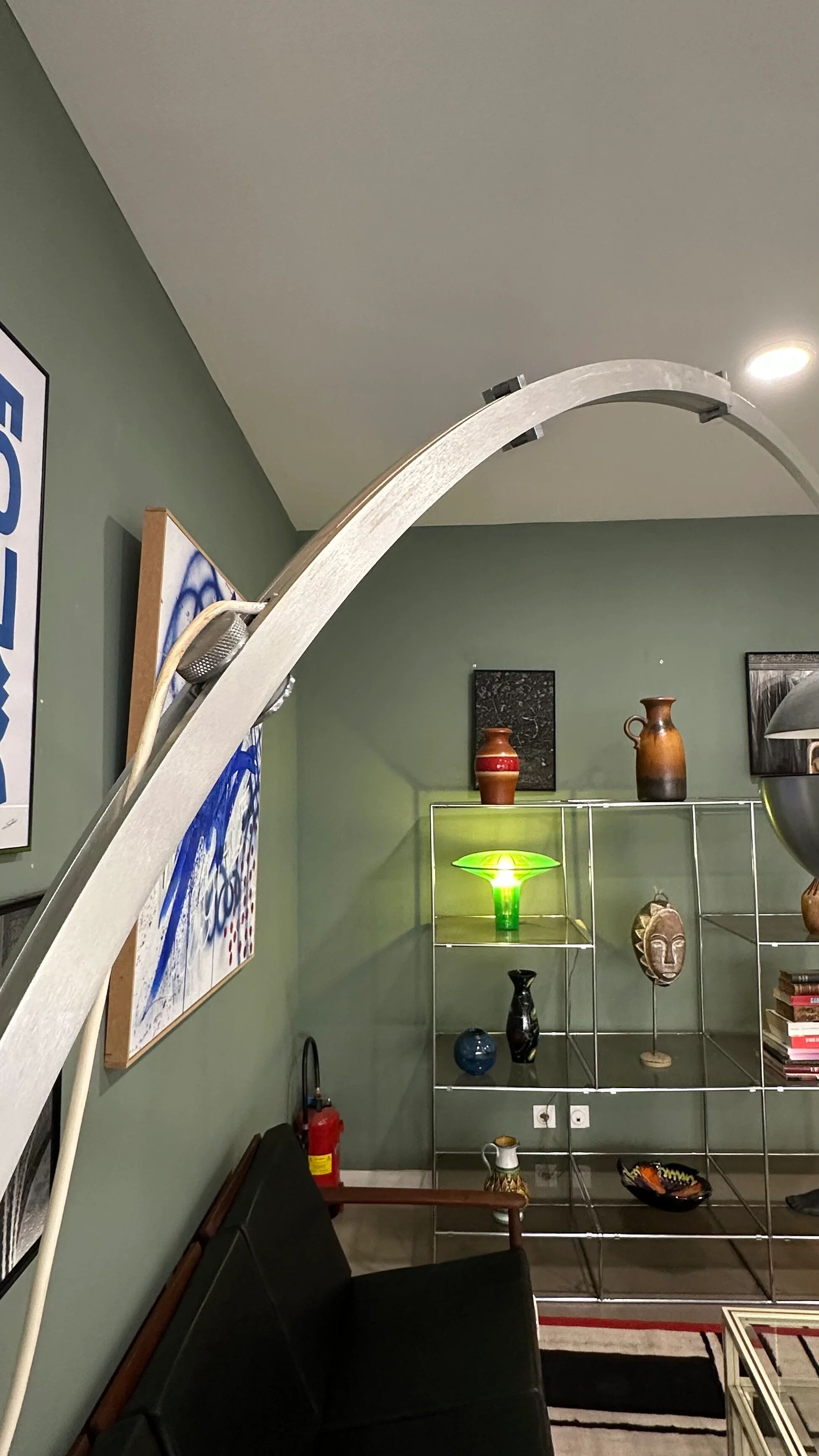 ARC floor lamp by Bertrand Balas