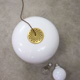 Space Age Medusa by Luigi Massoni for Guzzini in Brass, 1970s