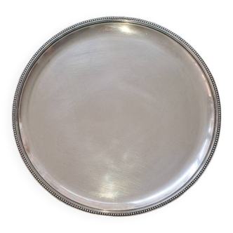Ercuis pearl silver metal tray