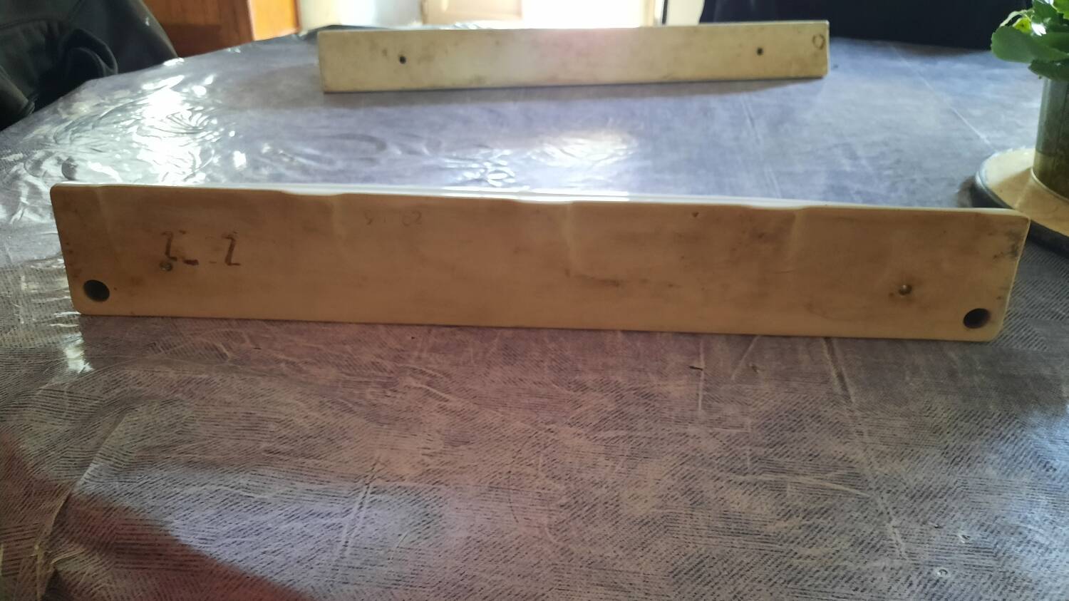 Porcelain bathroom shelf