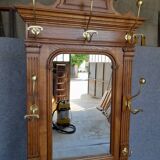 Old coat rack wardrobe