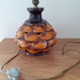 Pine cone ceramic lamp foot