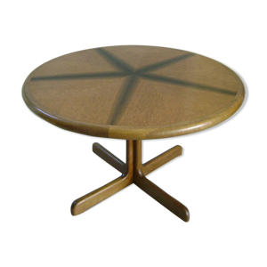 table basse ronde chêne