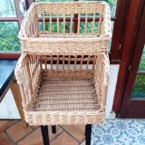 Bakery wicker basket