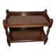 Mahogany side table, made in the United Kingdom