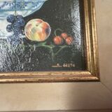 Paire de Nature morte, huile sur toile