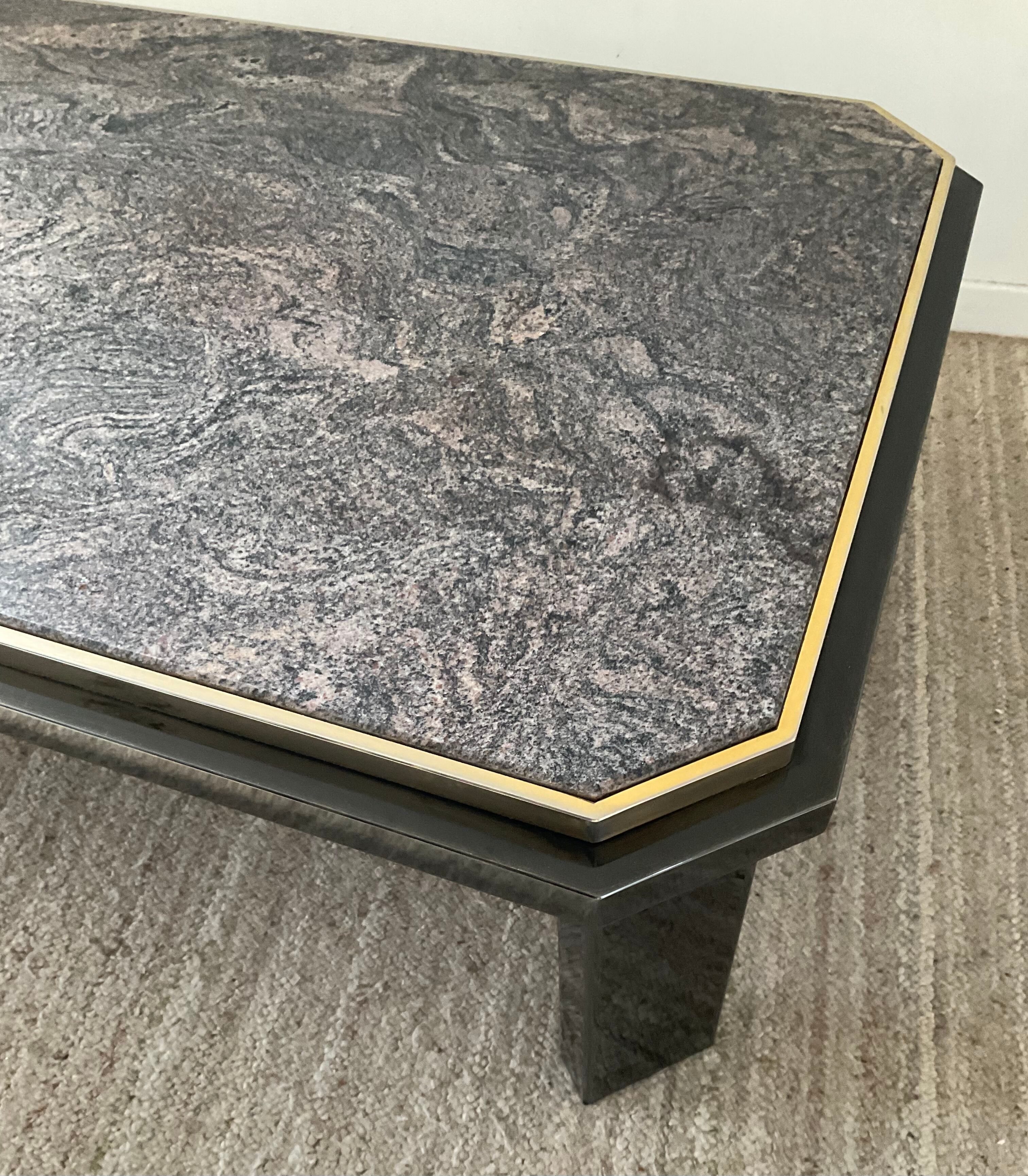 Vintage Fedam coffee table from the 80s