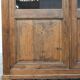 Vitrine en bois française antique, 1900
