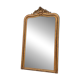 Louis XV style mirror in stuccoed and gilded wood, circa 1880