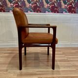 Leather armchair "1960 design".