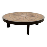 Roger Capron Ceramic Herbier Coffee Table Circa 1960