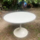 Vintage round tulip table
