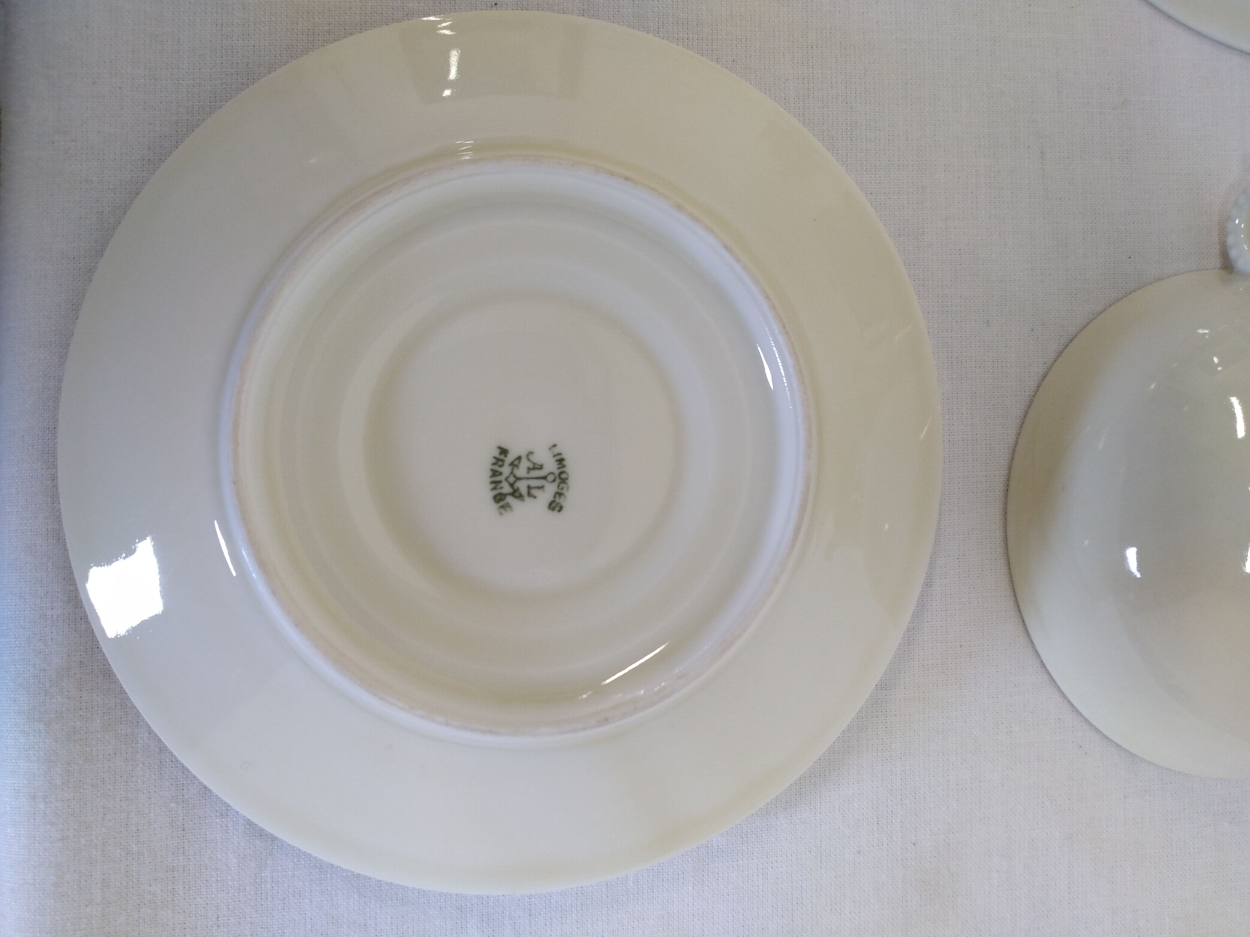 Limoges porcelain coffee set