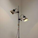 Mid-century adjustable floor lamp, 1970's.