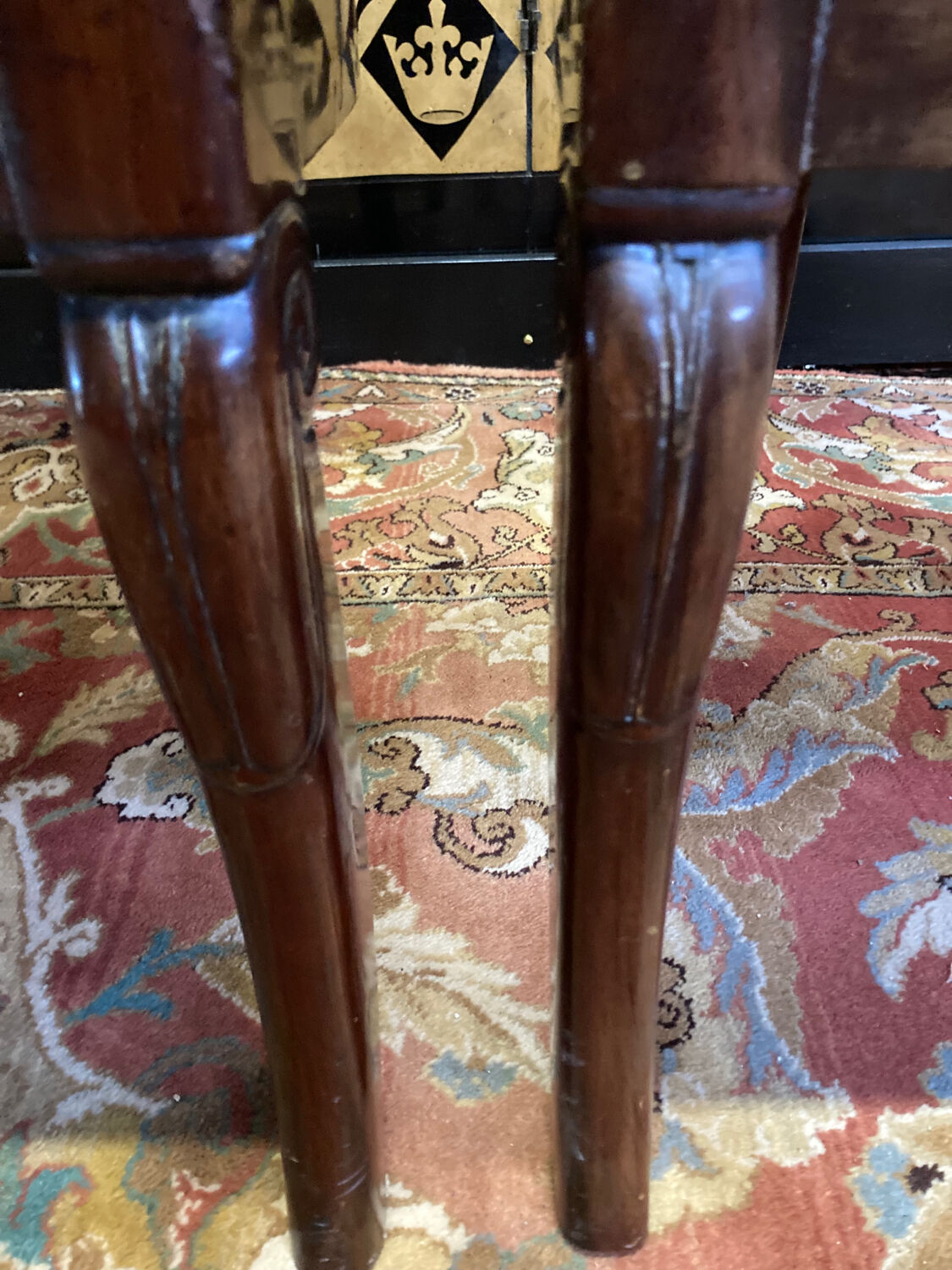 Pair of gondola chairs