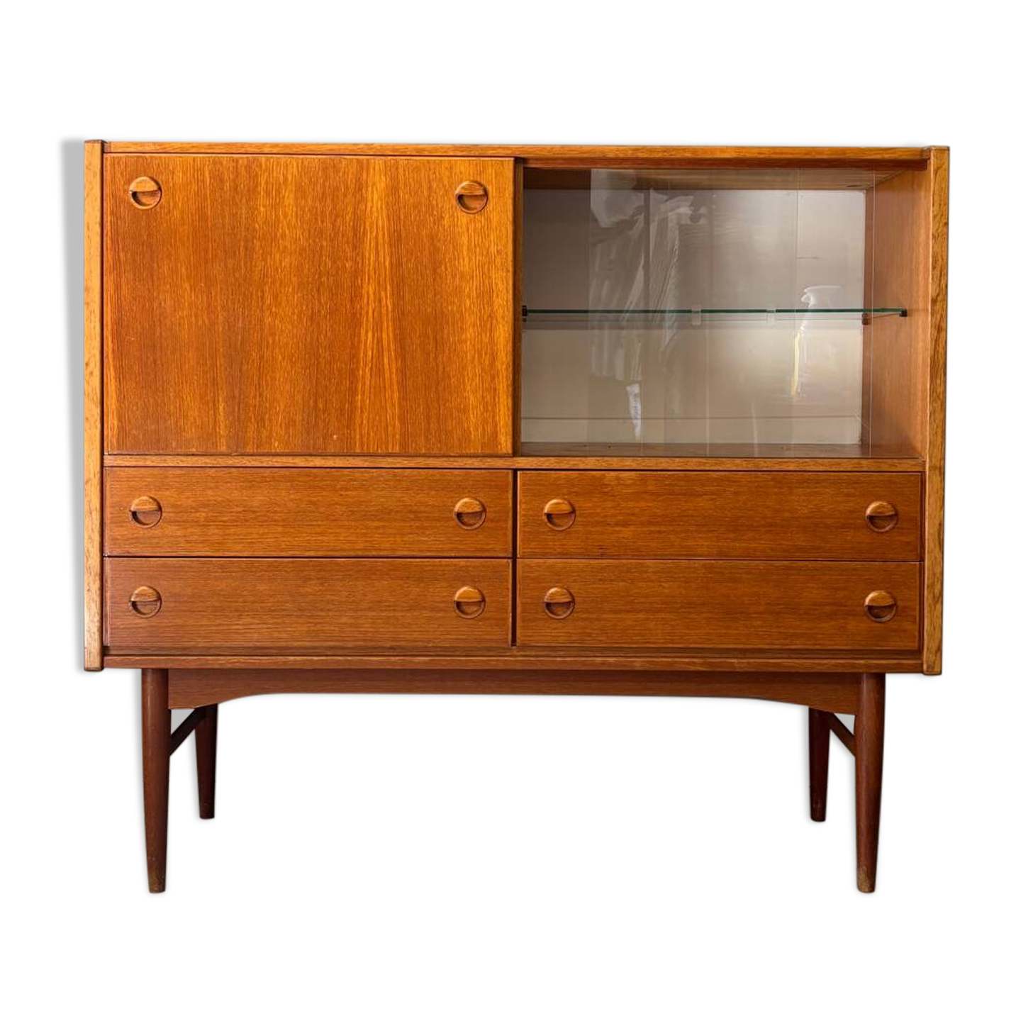 Vintage teak sideboard - mid-century Scandinavian style