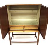 Scandinavian mahogany cabinet, Nordiska Kompaniet, 1950s
