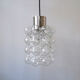 Bubble glass hanging lamp by Helena Tynell for Limburg Glashàtte, 1960s
