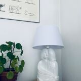 Ceramic entwined couple lamp