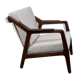 Danish easy chair in afromosia by Brockmann Petersen for Randers, 1960s